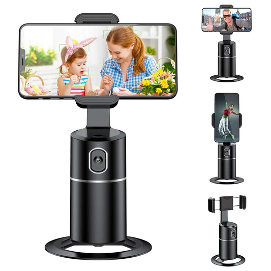 360° Rotation Auto Face Tracking Phone Holder - Premium  from Shoponeer - Just $35.98! Shop now at Shoponeer